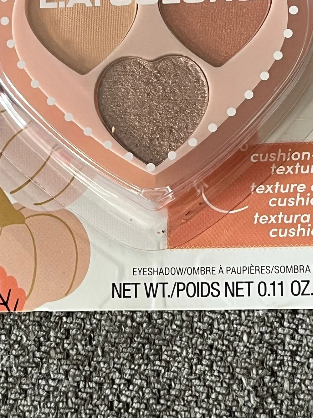 La Colors Pumpkin Spice PSL All Day Heart Eyeshadow Palette Fall Autumn Boho